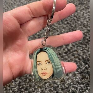 Billie Eilish Acrylic Keychain